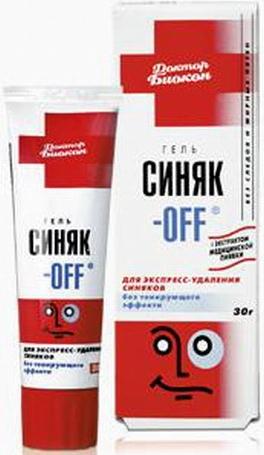СИНЯК-OFF гель туба 30 гр