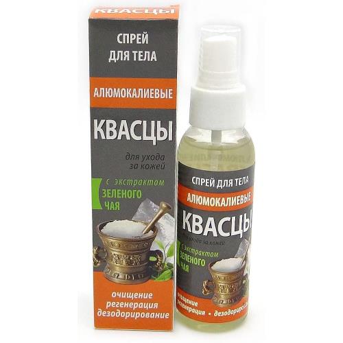 КВАСЦЫ АЛЮМОКАЛИЕВЫЕ спрей зеленый чай 100 мл