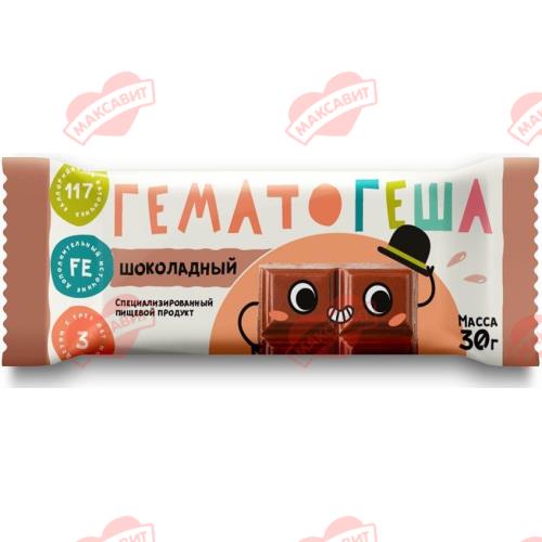 ГЕМАТОГЕША шоколад 30 гр