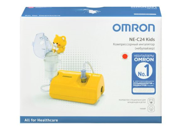 ОМРОН (OMRON) ИНГАЛЯТОР КОМПРЕССОРНЫЙ ДЕТСКИЙ NE-C24 Kids