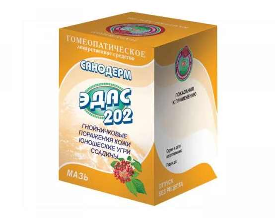 ЭДАС-202 (САНОДЕРМ) мазь 25 гр