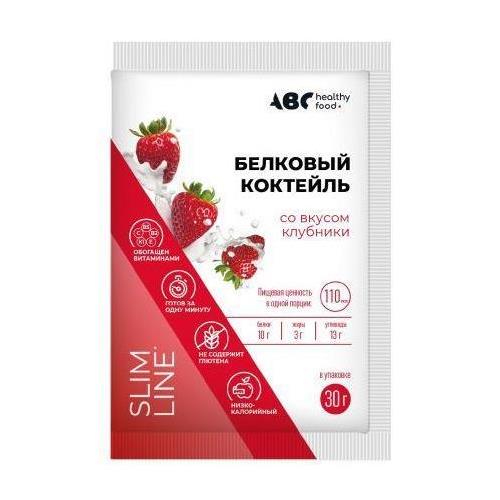 АВС ХЭЛСИ ФУД ПРОВИТА КОКТЕЙЛЬ БЕЛКОВЫЙ клубника 30 гр