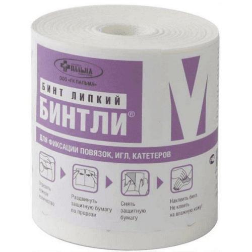 БИНТ ЛИПКИЙ БИНТЛИ М 10см х 10м