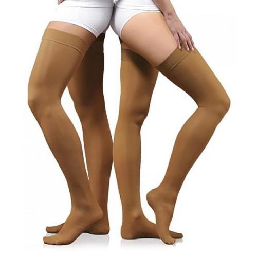 ЧУЛКИ КОМПРЕССИОННЫЕ бежевые 2 класс компр. р.4