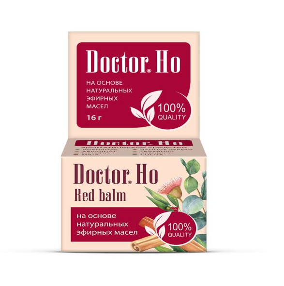 ДОКТОР ХО бальзам red balm 16 гр