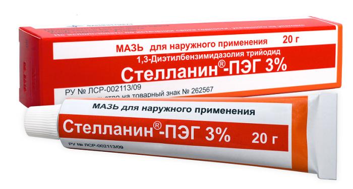 СТЕЛЛАНИН-ПЭГ мазь 3% 20 гр