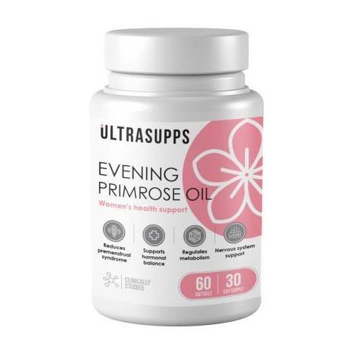 ULTRASUPPS МАСЛО ПРИМУЛЫ ВЕЧЕРНЕЙ капс. №60
