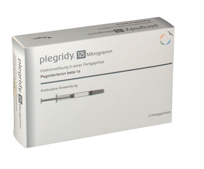 ПЛЕГРИДИ р-р д/инъекц. п/к 125 мкг/0,5 мл шпр.- ручка 0,5 мл №2