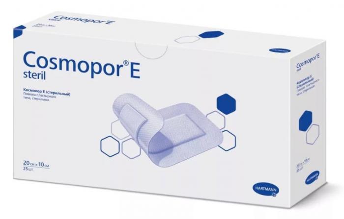 ПОВЯЗКА САМОКЛЕЮЩАЯСЯ СТЕРИЛЬНАЯ ХАРТМАНН COSMOPOR E 10см х 20см №25