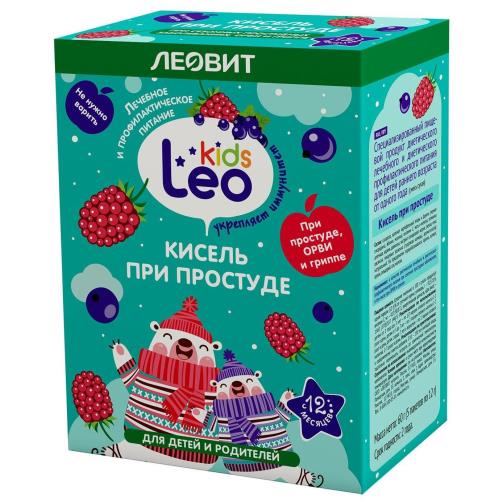 ЛЕОВИТ LEOKIDS КИСЕЛЬ ПРИ ПРОСТУДЕ №5