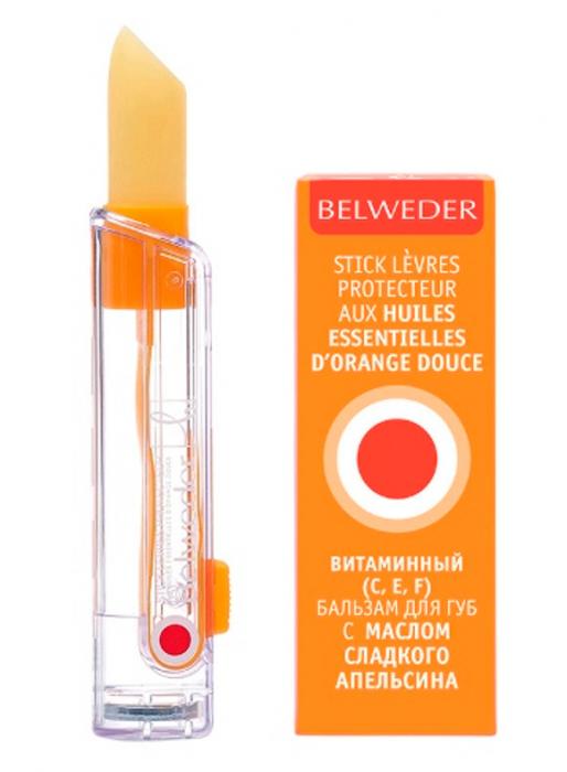 БЕЛЬВЕДЕР БАЛЬЗАМ ДЛЯ ГУБ 4 гр апельсин
