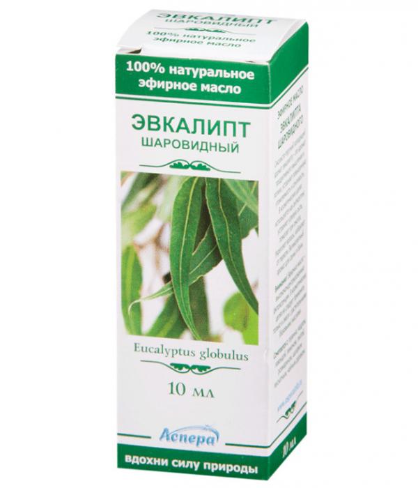 МАСЛО ЭФИРНОЕ ЭВКАЛИПТ АСПЕРА 10 мл