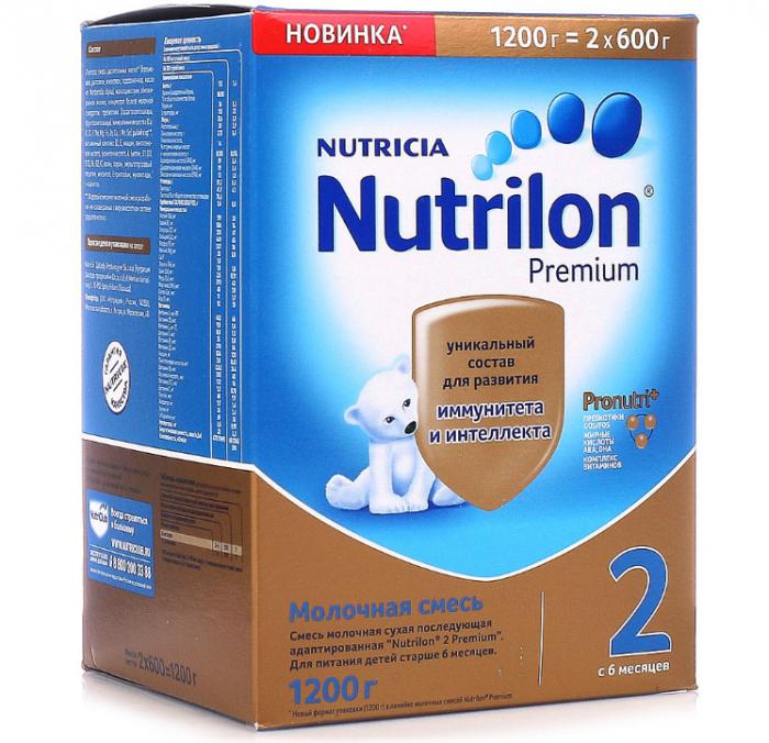НУТРИЛОН СМЕСЬ СУХАЯ МОЛОЧНАЯ-2 1 200 гр