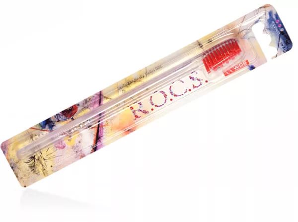 РОКС МОДЕЛЬНАЯ ЗУБНАЯ ЩЕТКА средняя