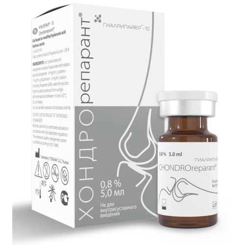 ХОНДРОРЕПАРАНТ ГИАЛРИПАЙЕР-10 р-р д/внутрисуставного введ. фл. 5 мл с иглой