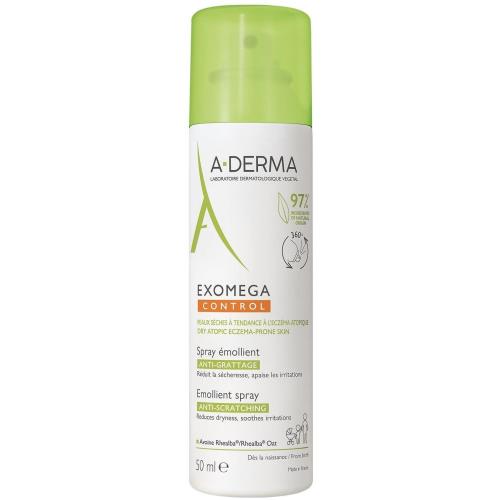 А-ДЕРМА (A-DERMA) ЭКЗОМЕГА КОНТРОЛ СПРЕЙ-ЭМОЛЕНТ ДЛЯ ЛИЦА И ТЕЛА 200 мл смягчающ.
