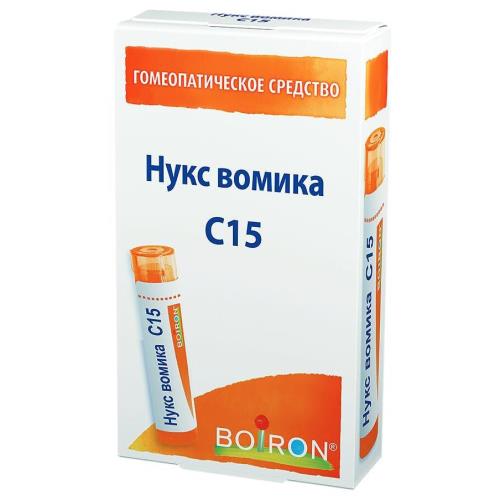 НУКС ВОМИКА C15 гранулы гомеопатич. 4 гр