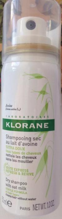КЛОРАН (KLORANE) МОЛОЧКО ОВСА ШАМПУНЬ СУХОЙ 50 мл для всех типов волос