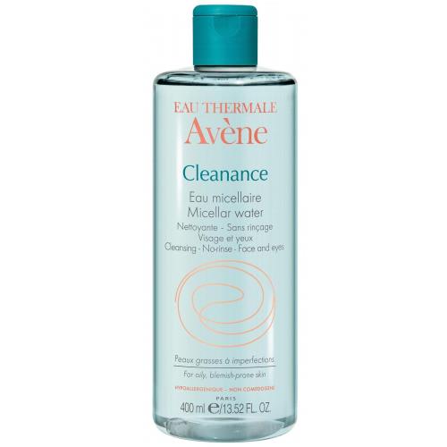 АВЕН (AVENE) CLEANANCE ВОДА МИЦЕЛЛЯРНАЯ 400 мл для жирной кожи