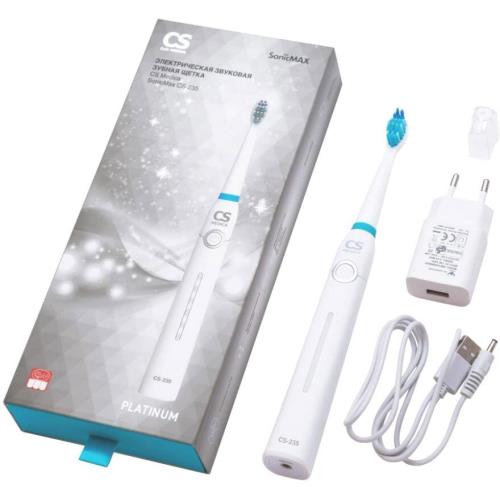 СИЭС МЕДИКА (CS MEDICA) ЗУБНАЯ ЩЕТКА ЭЛЕКТРИЧЕСКАЯ CS-235 белая