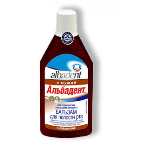 АЛЬБАДЕНТ БАЛЬЗАМ ДЛЯ ПОЛОСТИ РТА 400 мл мумиё