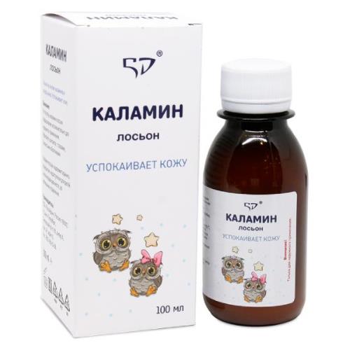 5 ДНЕЙ КАЛАМИН ЛОСЬОН ДЛЯ ЛИЦА И ТЕЛА 100 мл