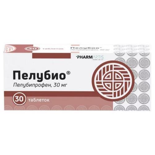 Изображение товара Противовоспалительное средство ПЕЛУБИО 30 мг, 30 таблеток