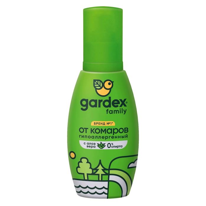 ГАРДЕКС ФЭМИЛИ СПРЕЙ ОТ КОМАРОВ 100 мл