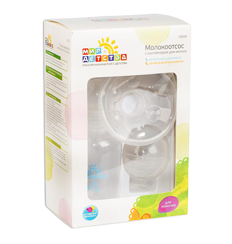 МИР ДЕТСТВА МОЛОКООТСОС 19206 с контейнером