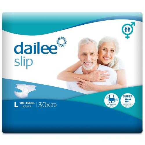 ДЕЙЛИ (DAILEE) ПОДГУЗНИКИ ДЛЯ ВЗРОСЛЫХ EXTRA PLUS L №30