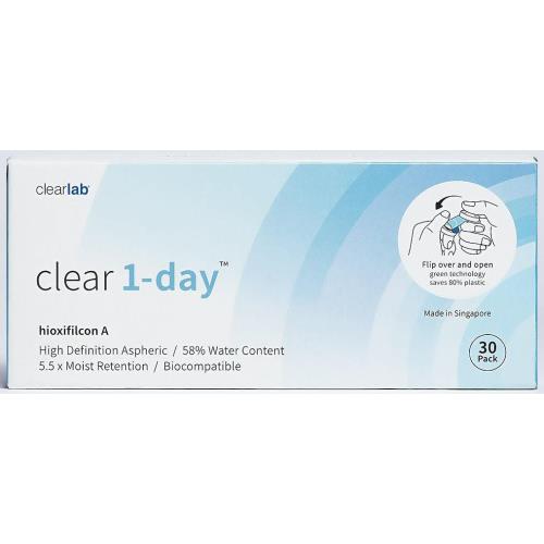 Изображение товара КОНТАКТНАЯ ЛИНЗА CLEAR 1-DAY - 4,25 №30