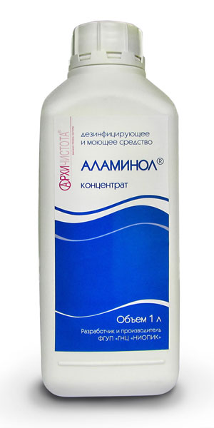 СРЕДСТВО ДЛЯ ДЕЗИНФЕКЦИИ АЛАМИНОЛ 1 л