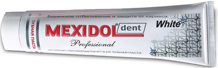 МЕКСИДОЛ ДЕНТ ОТБЕЛИВАЮЩАЯ ЗУБНАЯ ПАСТА 65 гр
