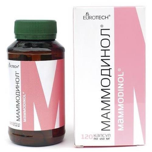 Изображение товара Маммодинол капсулы No120 - лечебный препарат для восстановления здоровья