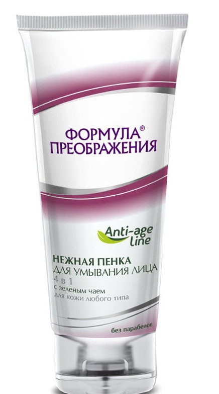 ФОРМУЛА ПРЕОБРАЖЕНИЯ ПЕНКА ДЛЯ УМЫВАНИЯ 75 мл нежная