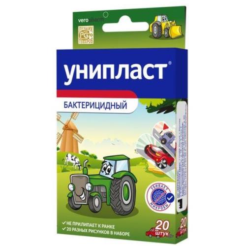ЛЕЙКОПЛАСТЫРЬ ДЕТСКИЙ УНИПЛАСТ машины №20