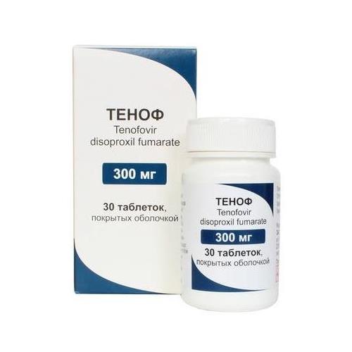 Изображение товара ТЕНОФ табл. п/о плен. 300 мг №30