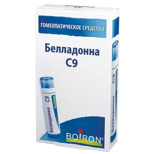 БЕЛЛАДОННА С9 гранулы гомеопатич. 4 гр