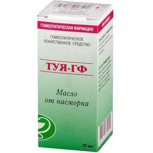 ТУЯ ГФ гомеопат. масло наруж. фл. 25 мл