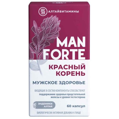 Изображение товара КРАСНЫЙ КОРЕНЬ MAN FORTE капс. №60
