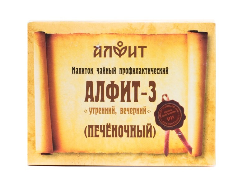 Изображение товара Алфит-3 Фитосбор Печеночный 120 гр для здоровья печени