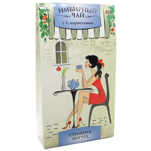 ЧАЙ ИМБИРНЫЙ ГРИН САЙД L-карнитин ф/п №20