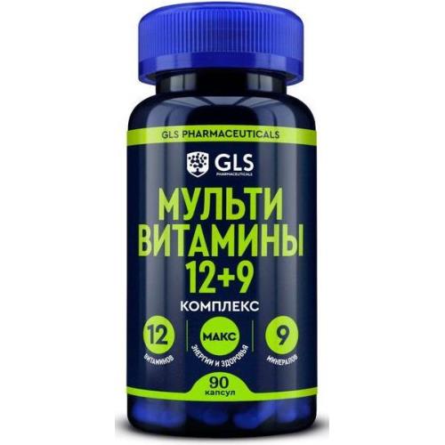GLS PHARM (ГЛС ФАРМ) МУЛЬТИВИТАМИНЫ 12+9 капс. №90