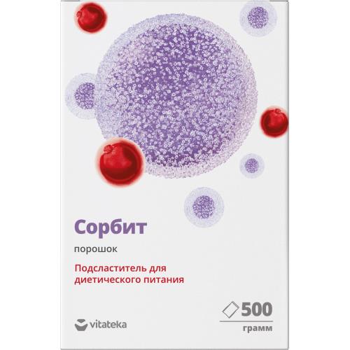 ВИТАТЕКА СОРБИТ ЗАМЕНИТЕЛЬ САХАРА ПОРОШОК 500 гр