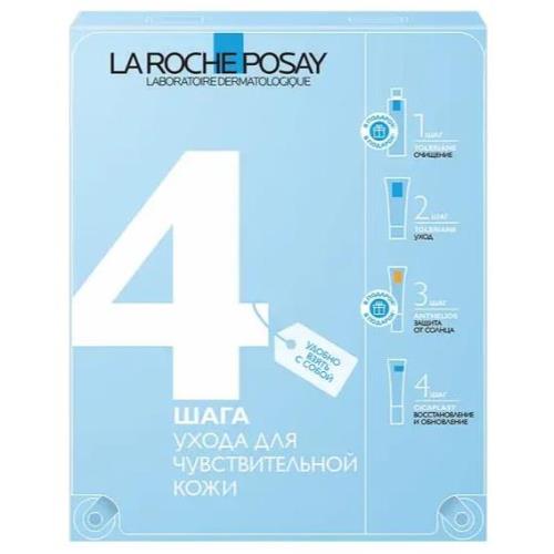 ЛЯ РОШ ПОЗЕ (LA ROCHE-POSAY) ТОЛЕРАН НАБОР ДОРОЖНЫЙ (вода мицел.+ крем + флюид солнцезащ.+ бальзам)