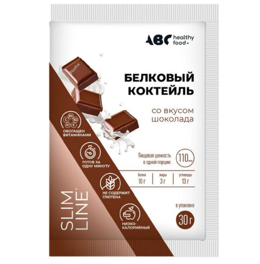 АВС ХЭЛСИ ФУД ПРОВИТА КОКТЕЙЛЬ БЕЛКОВЫЙ шоколад 30 гр