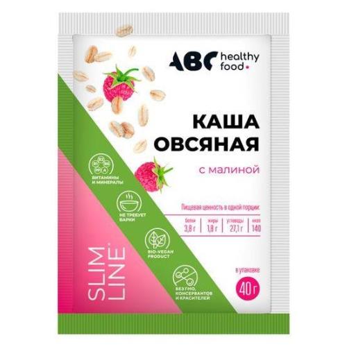 АВС ХЭЛСИ ФУД КАША ОВСЯНАЯ малина 40 гр