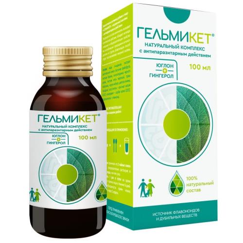 Изображение товара ГЕЛЬМИКЕТ р-р внутр. фл. 100 мл