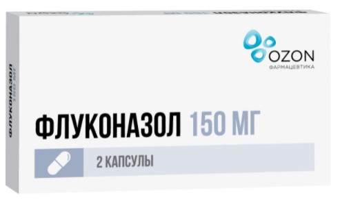 ФЛУКОНАЗОЛ ОЗОН капс. 150 мг №2