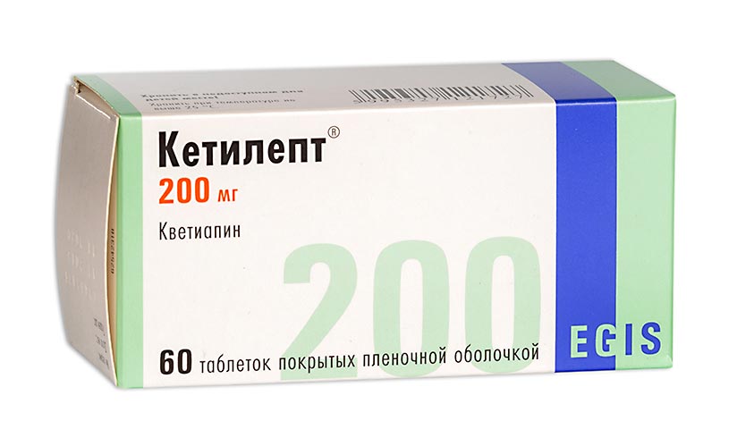 Изображение товара Кетилепт - кветиапин фумарат, 150-750 мг, таблетки